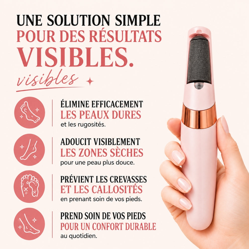 Ponceuse pour pieds