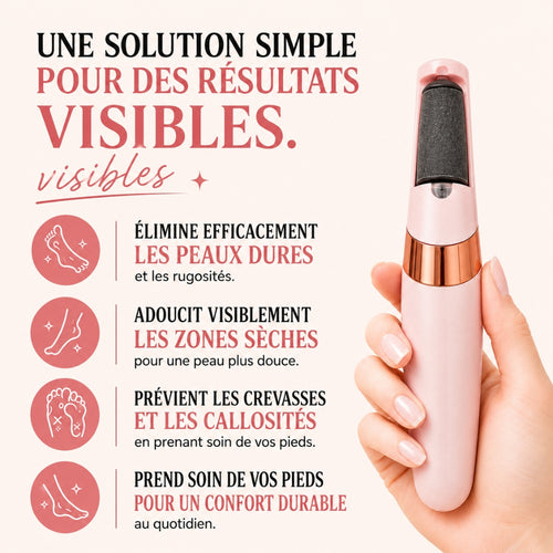 Ponceuse pour pieds