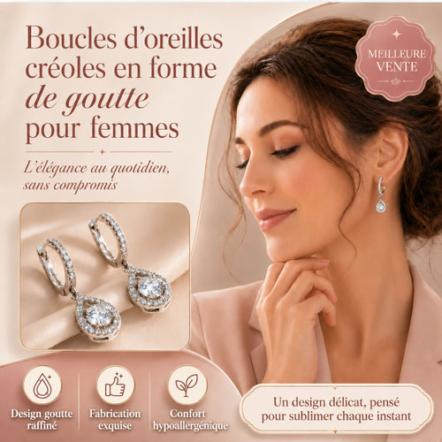 Créoles pour femme