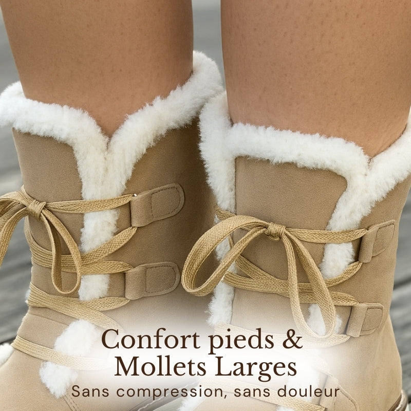 Bottines fourrées