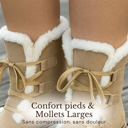 Bottines fourrées