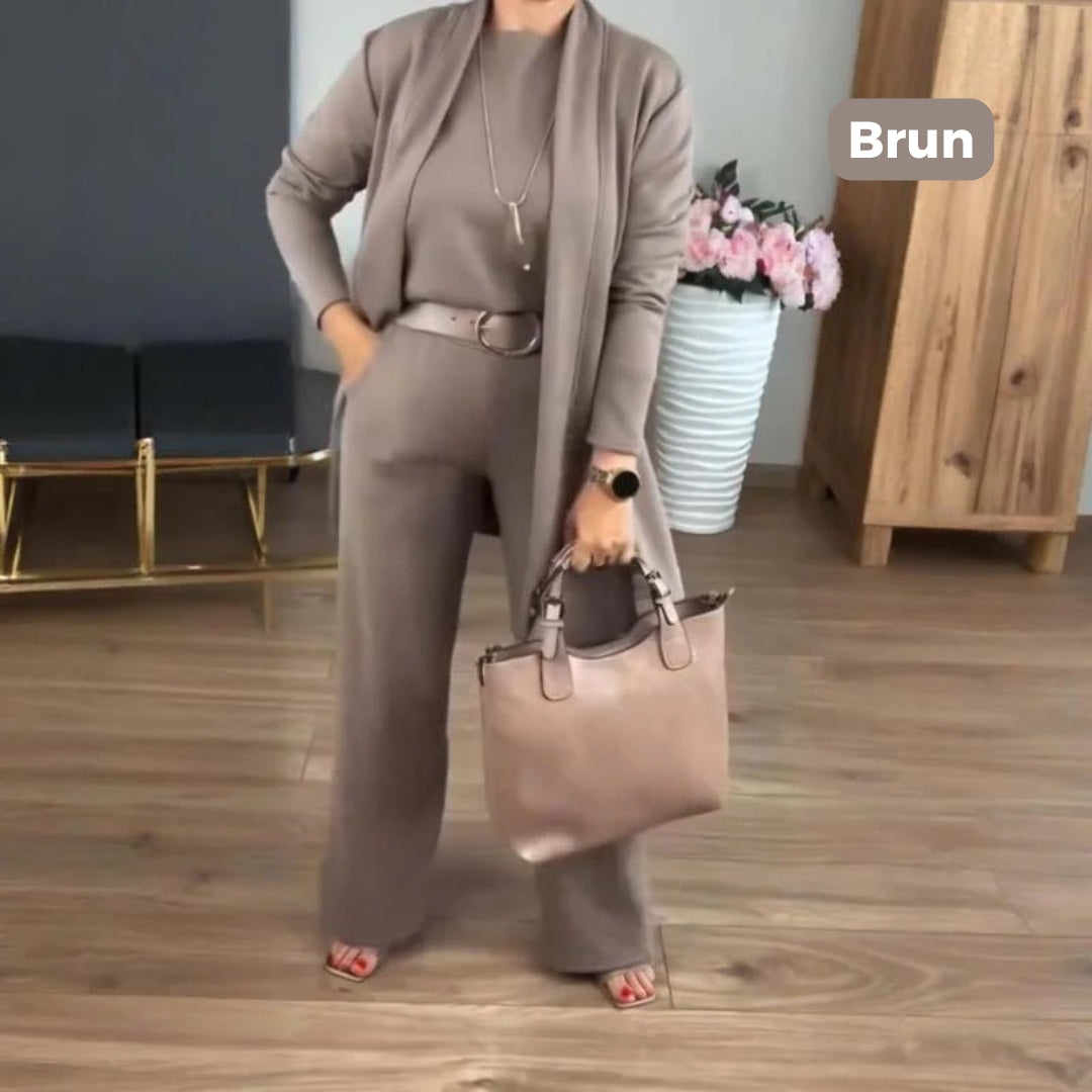 Cardigan haut et pantalon