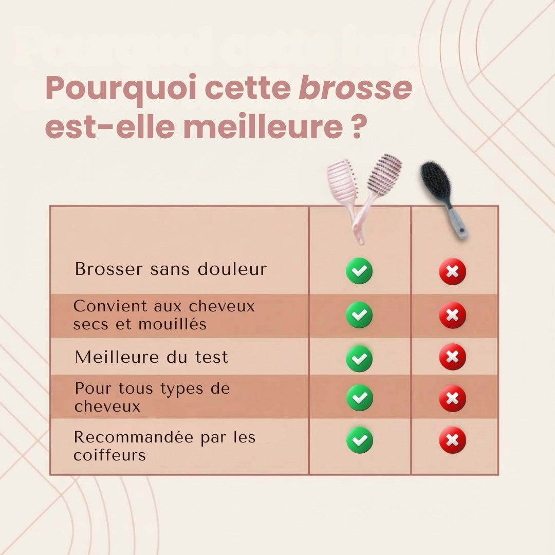 Brosse démêlante