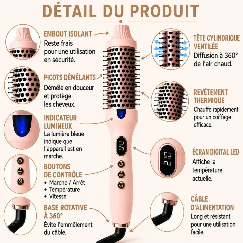 Brosse de coiffure