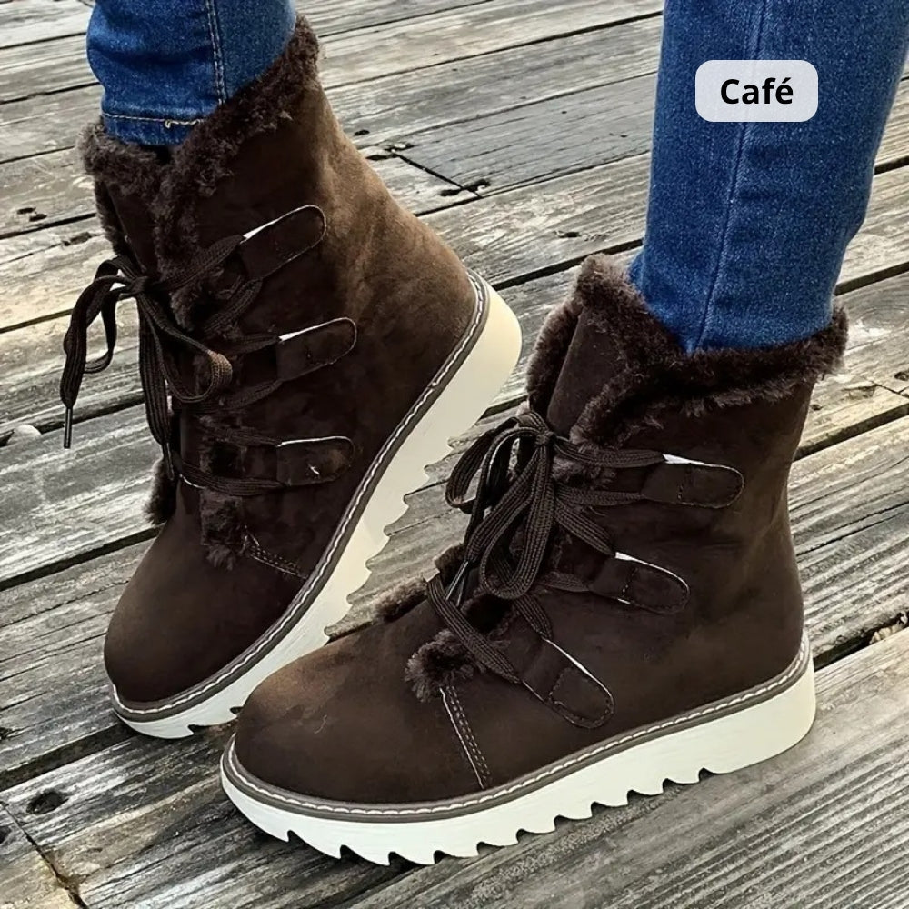 Bottines fourrées