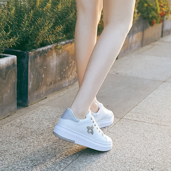 Baskets blanches tendance