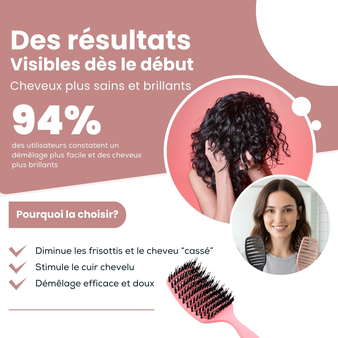 Brosse démêlante